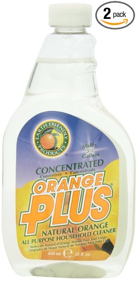 Earth Friendly Products Orange Plus Concentrated, 22 Ounce (Pack of 2)