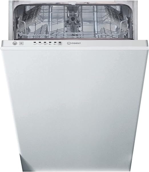 Indesit Integrated DSIE2B10UKN Slim 45cm Dishwasher - White