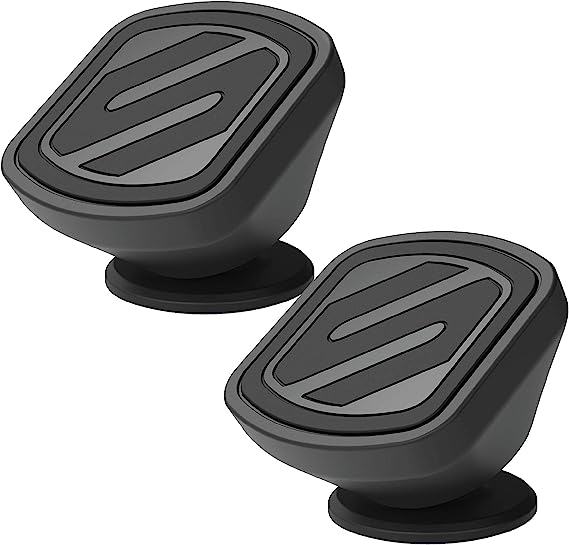 SCOSCHE MMSD-2PKXCES0 MagicMount Mini Vertical Dash Mount Holder for Mobile Devices (Pack of 2)