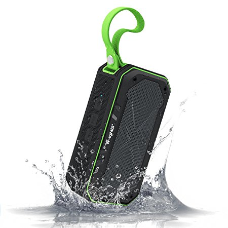 Outdoor Bluetooth Speakers, ELEGIANT Portable Wireless Stereo 5W Speaker IPX7 Waterproof Shockproof 12 Hour Play   Microphone for iPhone ipad Android Shower Cycling Swimming Beach Hiking Sport Travel