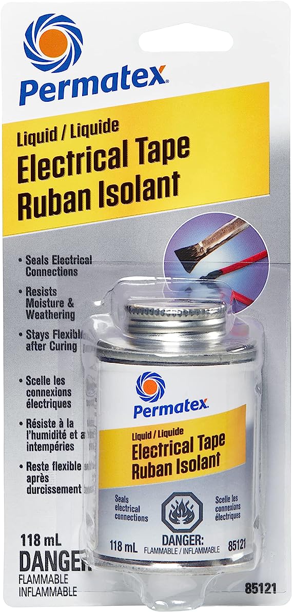 Permatex 85121 Liquid Electrical Tape, 118ml