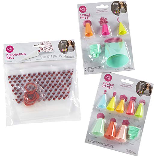 Rosanna Pansino by Wilton Beginner Cake Decorating Kit