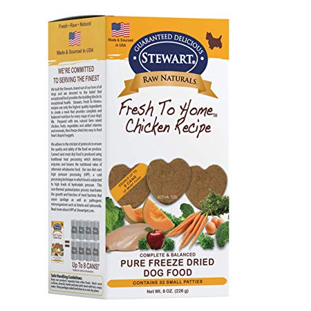 Stewart Raw Natural Freeze Dried Patties