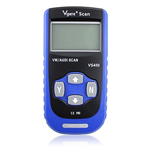 Vgate VS450 VAG CAN OBDII Diagnostic Scanner Code Reader Reset oil Service Light Engine ABS Air Bag Scan Tool Work with VW and AUDI
