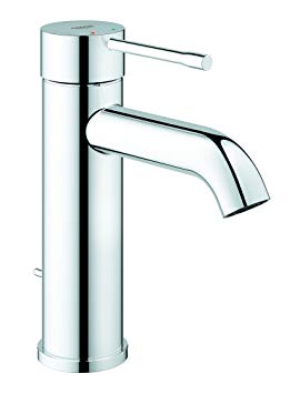 Grohe 2359200A Essence New S-Size Handle Single-Hole Bathroom Faucet, Brass Material, 1 Metallic