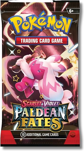 Pokemon Scarlet & Violet Paldean Fates Booster Pack | Shiny Tinkaton