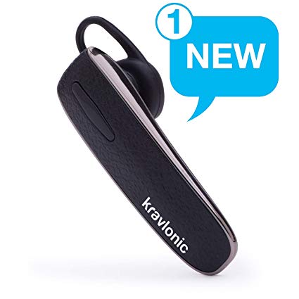 Bluetooth Headset - Wireless Earpiece V4.1 Ultralight Hands Free Sweetproof Business Earphone Earbud Headphones in-Ear Stereo with Mic for for iPhone Samsung Android