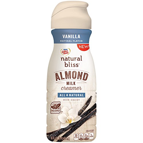 Coffee-mate Natural Bliss Almond Milk Vanilla Flavor Liquid Coffee Creamer, 16 fl oz