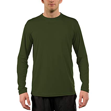 Vapor Apparel Men's UPF 50  UV Sun Protection Performance Long Sleeve T-Shirt