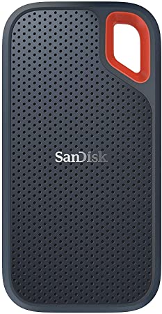 SanDisk Extreme Portable External Solid State Drive, 2TB, SDSSDE60-2T00-G25, Black