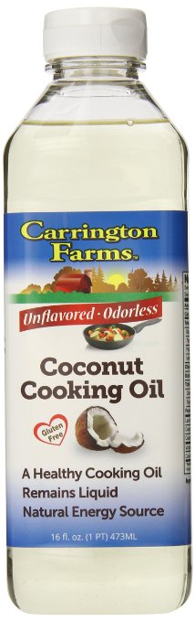 Carrington Farms Coconut Cooking Oil 16 Ounce