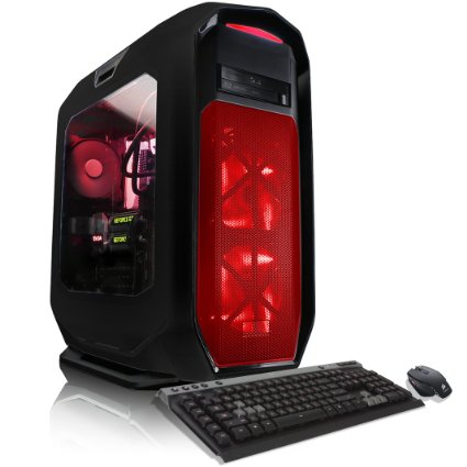 CybertronPC Thallium Z170 Red Gamer -Intel i7-6700K 4GHz, 16GB DDR4, 2x NVIDIA GTX980 Ti, Microsoft Windows 10