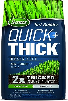 Scotts Turf Builder Quick   Thick Grass Seed (Sun Shade) 1.2kg (12552)