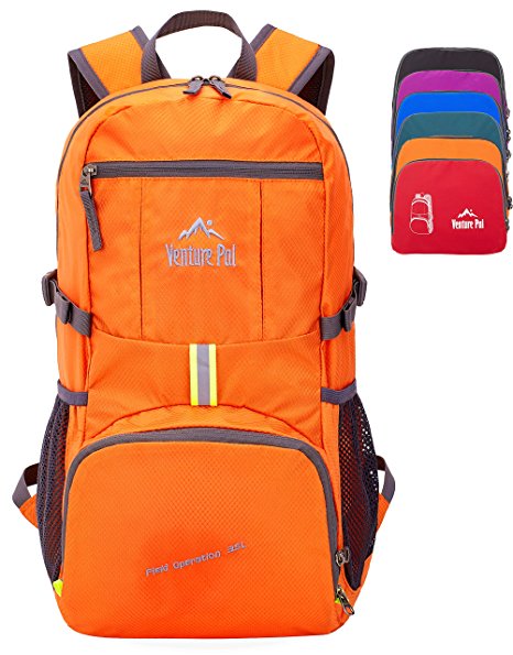 Venture Pal 35L Travel Backpack - Packable Durable Lightweight Hiking Backpack Daypack