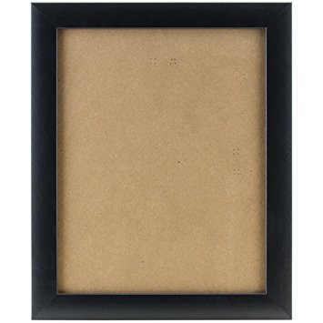 Craig Frames 1WB3BK 8.5 by 11-Inch Home Decor Picture Frame, Smooth Finish, 1-Inch Wide, Matte Black