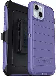 OtterBox iPhone 15 Plus & iPhone 14 Plus (Only) - Defender Series Case - Mountain Majesty - Screenless - Rugged & Durable - with Port Protection - Holster Clip Includes - Microbial Defense Protection