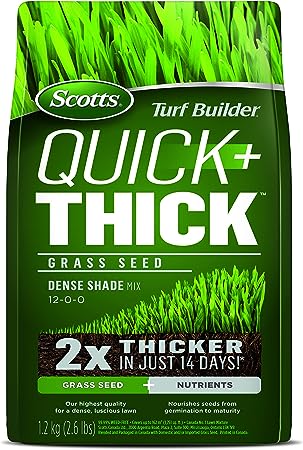 Scotts Turf Builder Quick   Thick Grass Seed (Dense Shade) 1.2kg (12675)