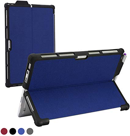 Microsoft Surface Pro Protective Case for Surface Pro 7/ Pro 6/ Pro 5/ Pro 4 with Kickstand Pen Holder,All-in-One Shockproof Rugged Extreme Microsoft Pro Cover (Blue)