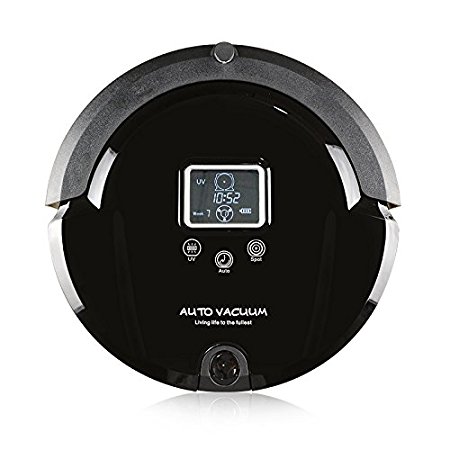 Amtidy A320 New Automatic Robot Vacuum Cleaner with 4-in-1 Multifunctio-black