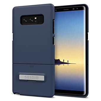Seidio Surface Case with Kickstand for Samsung Note 8 (Midnight Blue /Gray)