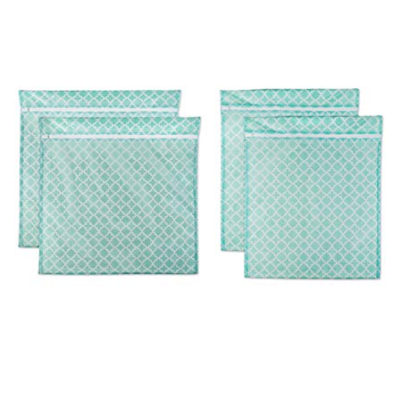 DII Set of 4 Mesh Laundry Bags for Delicates, Bra, Underwear, Hosiery, Stocking, Lingerie, Travel Storage, and Closet Organization - 2 XX-Large & 2 X-Large