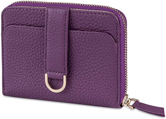 Vaultskin BELGRAVIA women’s zip around small RFID wallet