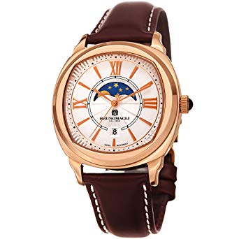 Bruno Magli Men's 1042 Swiss Quartz Watch with Italian Leather Strap