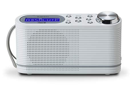 Roberts Radio Play10 DAB/DAB /FM Digital Radio with Simple Presets - White