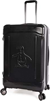 ORIGINAL PENGUIN Luggage Clive 29" Hardside Check in Spinner, Black