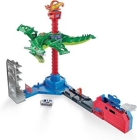 Hot Wheels Air Attack Dragon, Play Set