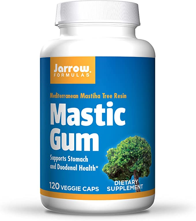 Jarrow Formulas Jarrow Mastic Gum (500mg, 120 Vegetarian Tablets), 1 Units