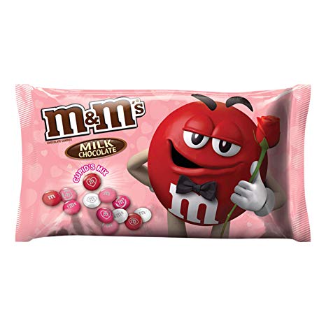 M&M'S Valentine's Milk Chocolate Candy 11.4-Ounce Bag