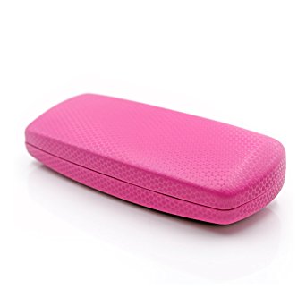 Hard Eyeglass Case for Men and Women | Protects Glasses for Medium size Frames