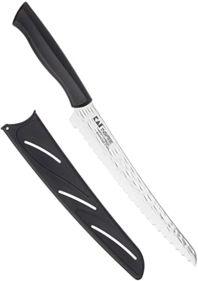 Kai AH7062 Inspire 9" Bread Knife, One Size, Silver