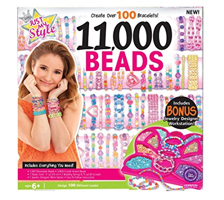 Just My Style 11,000 Beads Kit with Jewelry Designer Workstation