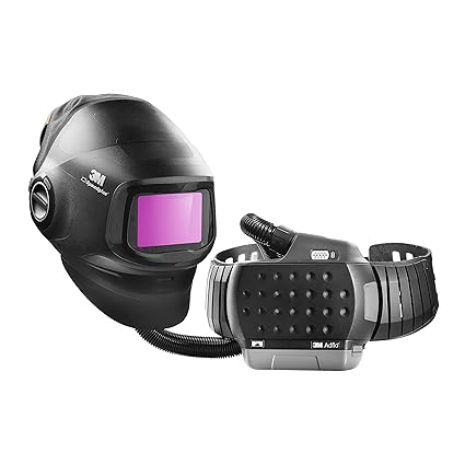 3M Speedglas Heavy-Duty Welding Helmet G5-01 with G5-01TW ADF and Adflo High-Altitude PAPR Assembly, Bluetooth, Natural Color Technology, 46-1101-30i , Black