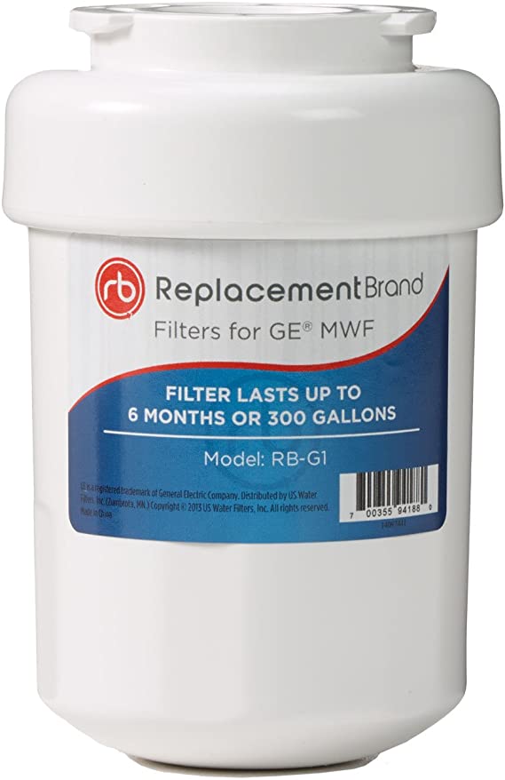 ReplacementBrand GE MWF Comparable Refrigerator Water Filter