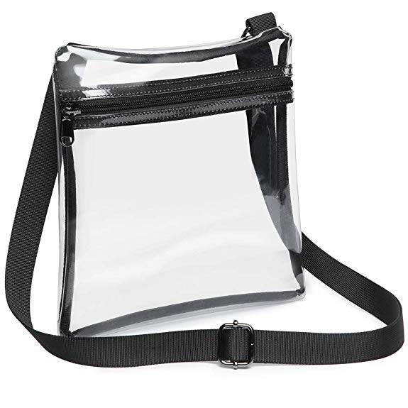 Clear Purse, iSPECLE Clear Bag Stadium Approved for Concert, Football Events