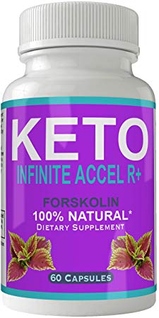 Keto Infinite Accel R  Forskolin for Weight Loss Supplement Pills Ultra Formula with 250mg High Quality Natural Forskolii Extract Appetite Suppressant Tablets Boost Metabolism