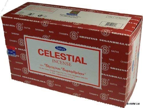 Satya Nag Champa Celestial Incense Sticks - Box 12 Packs