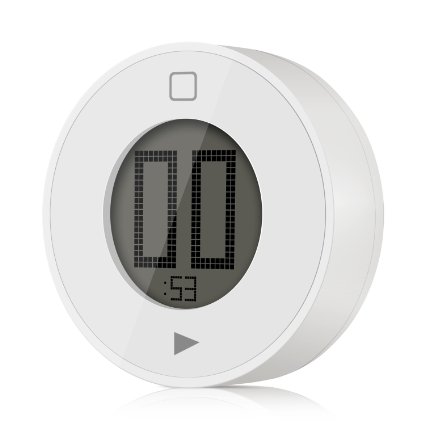 Deik Sleek Digital Kitchen Timer with Large LCD Display, Built-in Magnet