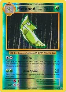 Pokemon - Metapod (4/108) - XY Evolutions - Reverse Holo