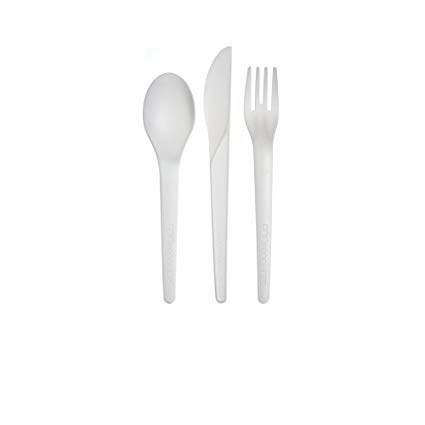 Eco-Products - Renewable & Compostable Cutlery Set - Cutlery Set to Go - (Case of 250) EP-S015