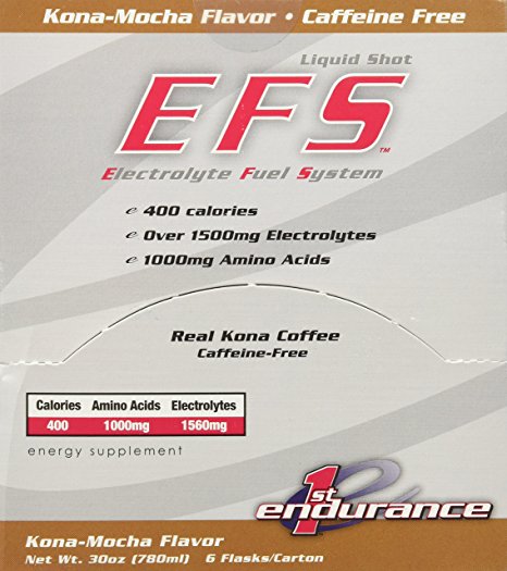 First Endurance EFS Liquid Shot - 6 Pack One Color, Kona Mocha