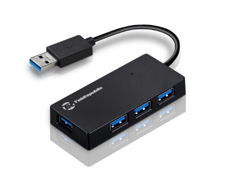 Tek Republic TUH-300 USB 30 4 Port Portable Hub