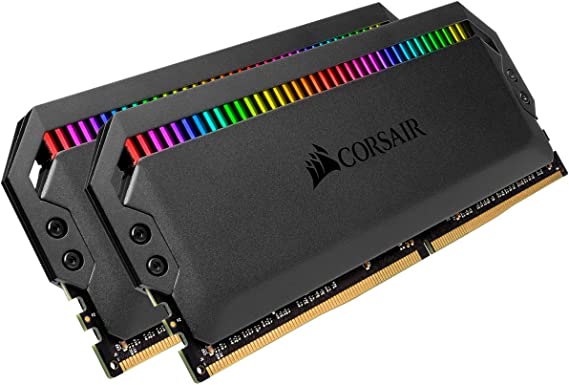 Corsair Dominator Platinum RGB 32GB (2x16GB) DDR4 4000 (PC4-32000) C19 1.35V - Black