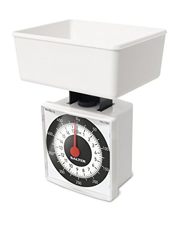 Salter Dietary Mechanical Kitchen Scale, White
