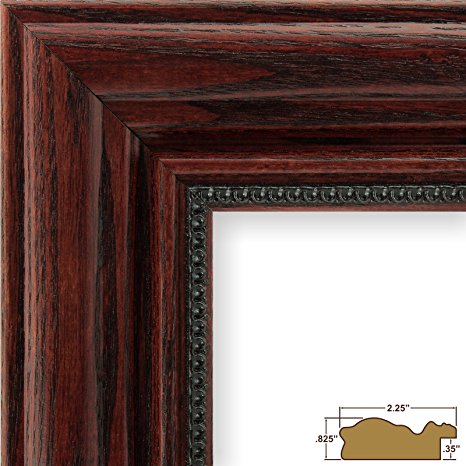 Craig Frames 15177483251 8 by 10-Inch Picture Frame, Solid Wood, 2.25-Inch Wide, Cherry