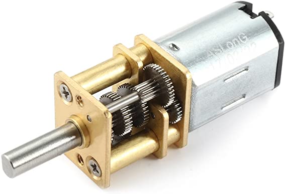 sourcingmap DC 3V 5RPM Micro Speed Reduction Motor Mini Gear Box Motor with 2 Terminals for RC Car Robot Model DIY Engine Toy