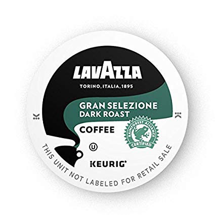 Lavazza Gran Selezione Single-Serve Coffee K-Cups for Keurig Brewer, Dark Roast, 16-Count Box